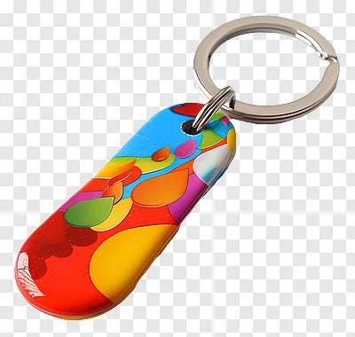Colorful Keychain Extension Rings - Repacked 4pcs